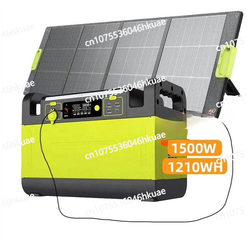 Outdoor Power Bank With Ac Outlet - 1500watt Portable Power Bank Power Station