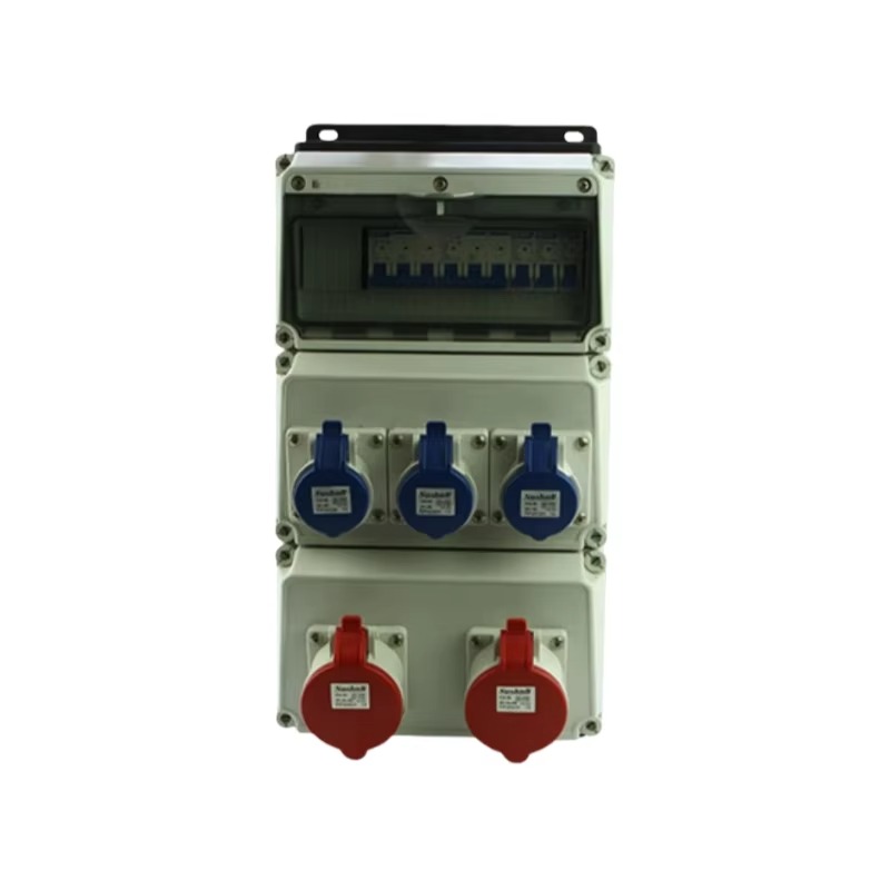 Outdoor Power Distribution Board - 32A IP65 waterproof outdoor plastic wall-mounted