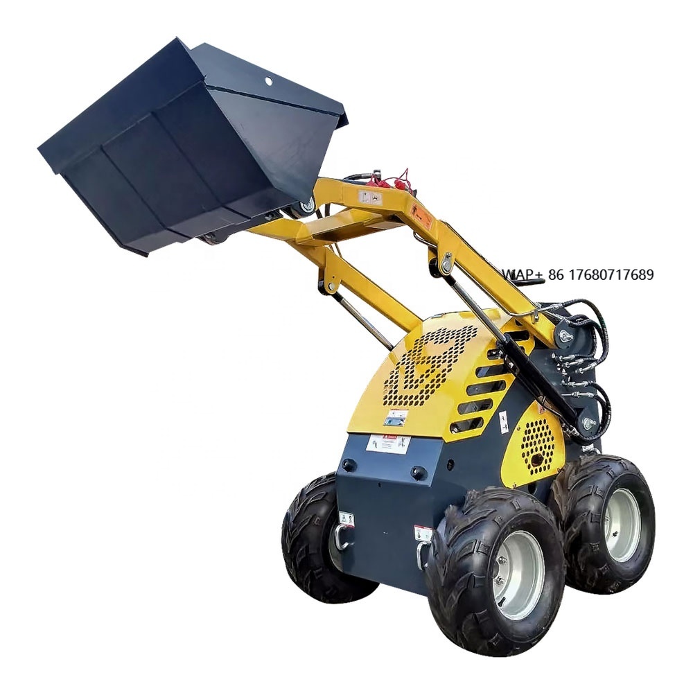 Stump Grinder Attachment - Mini Skid Steer Loaders Attached Stone