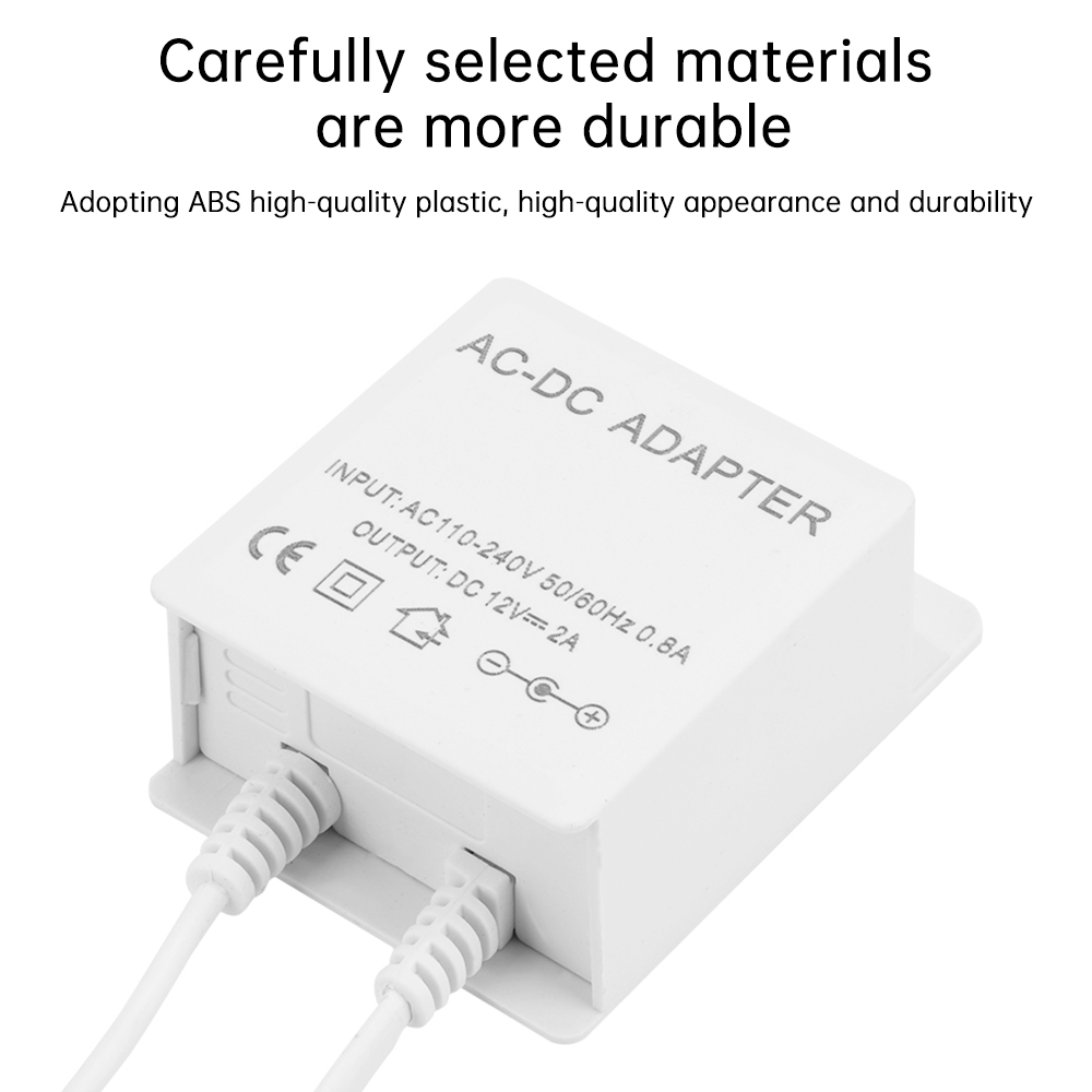 DC12V 2A EU Plug Adapter Secur - Outdoor Power Plug In recension och pris