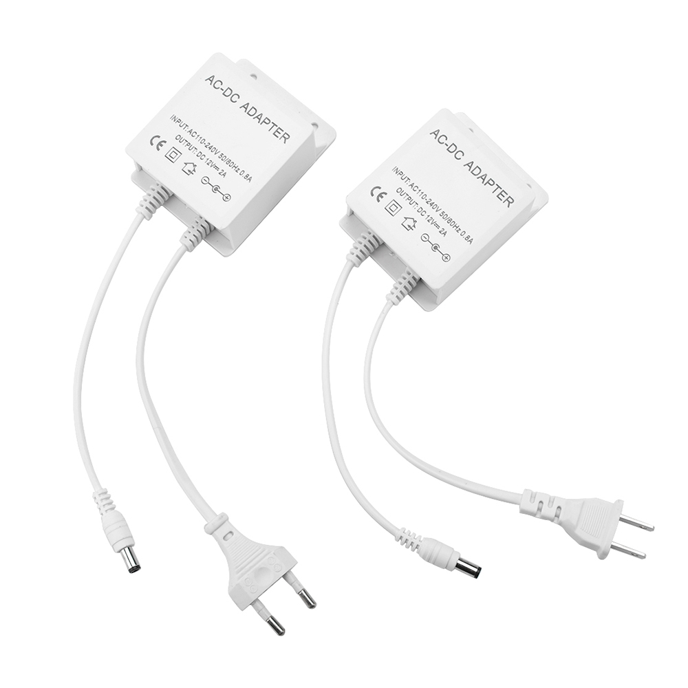 DC12V 2A EU Plug Adapter Secur - Outdoor Power Plug In recension och pris