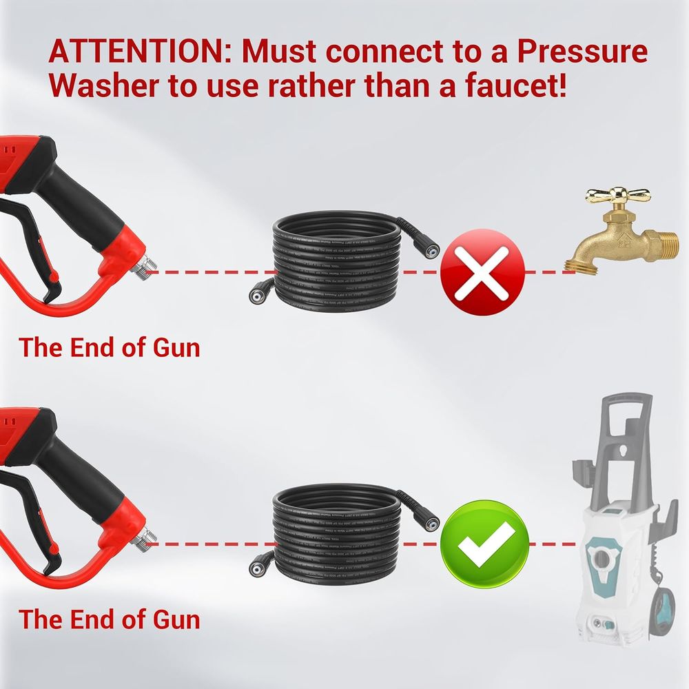 Washer Gun and Hose Kit, 25ft  - Power Washer Gun Replacement recension och pris