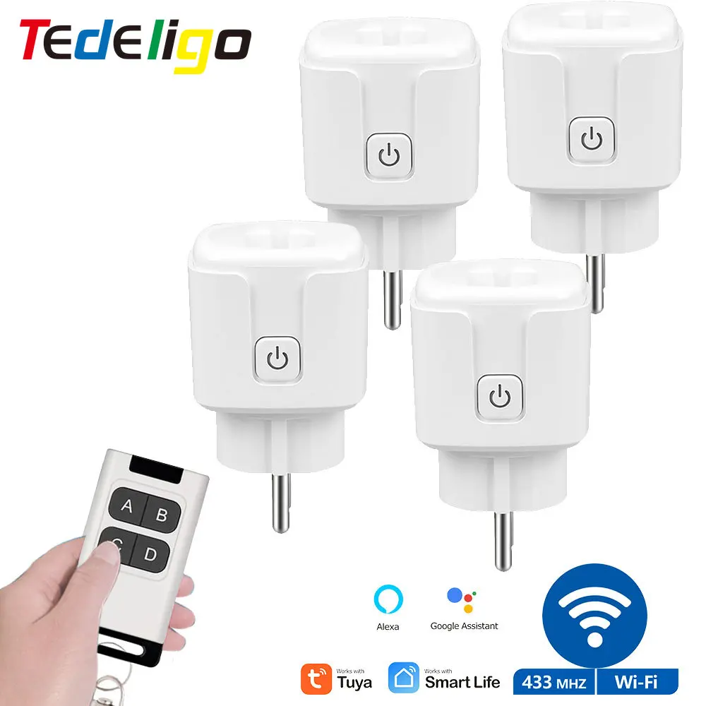 Tuya WiFi and Rf Smart Plug So - Outdoor Power Outlet Wifi recension och pris
