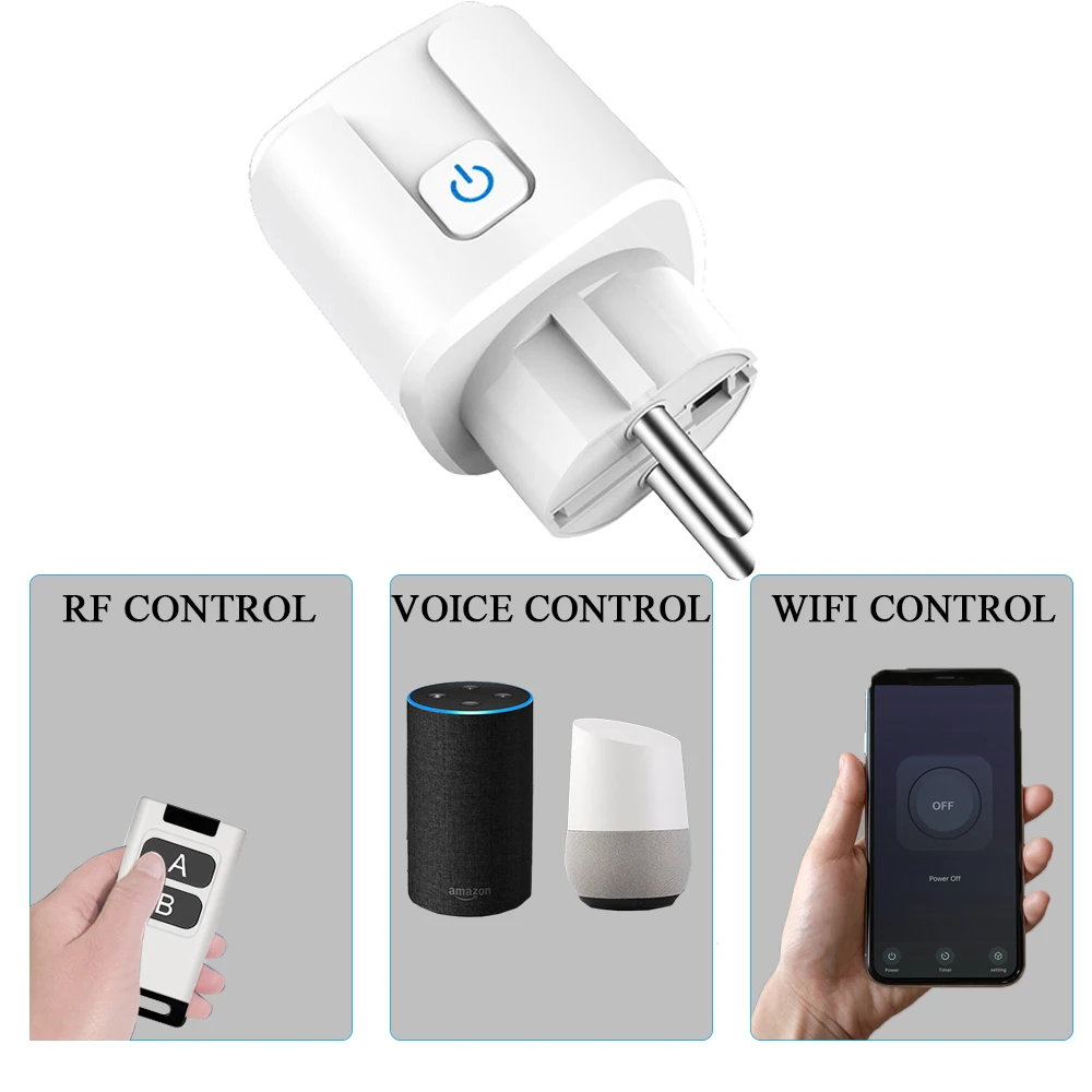 Tuya WiFi and Rf Smart Plug So - Outdoor Power Outlet Wifi recension och pris