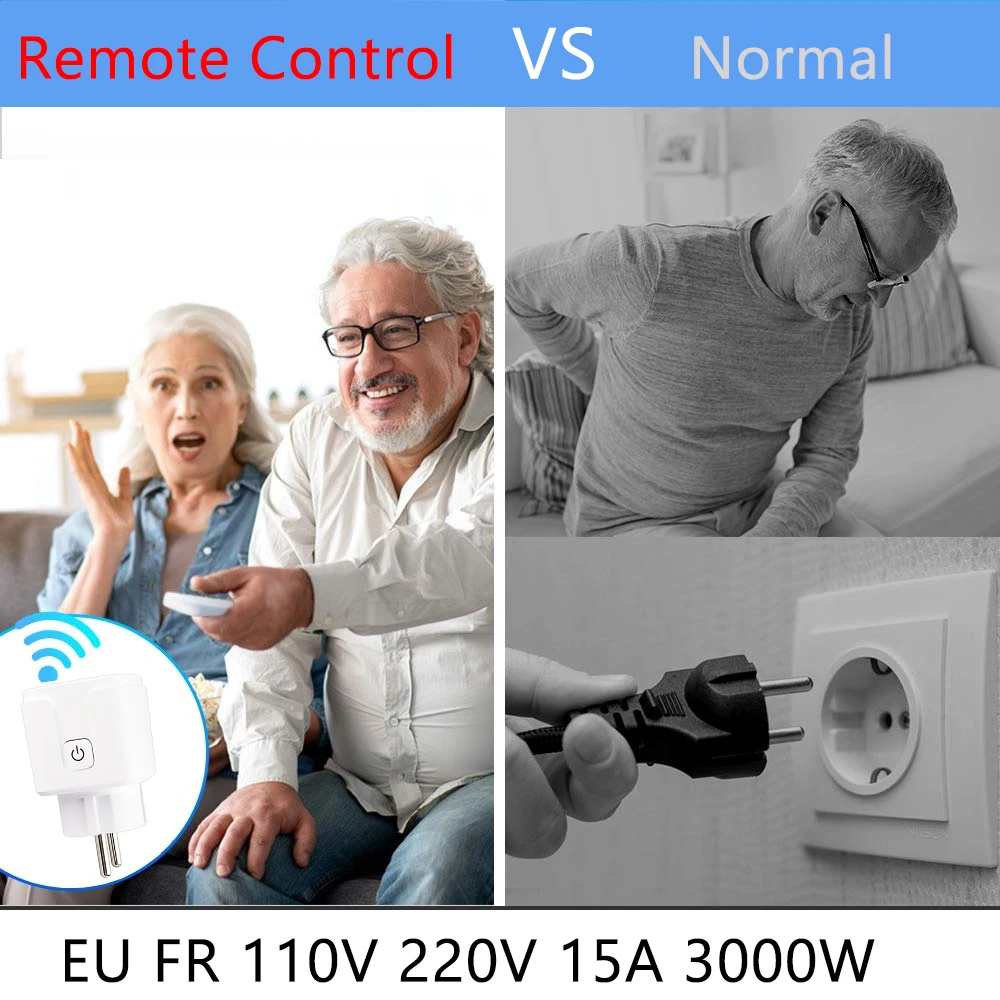 Tuya WiFi and Rf Smart Plug So - Outdoor Power Outlet Wifi recension och pris