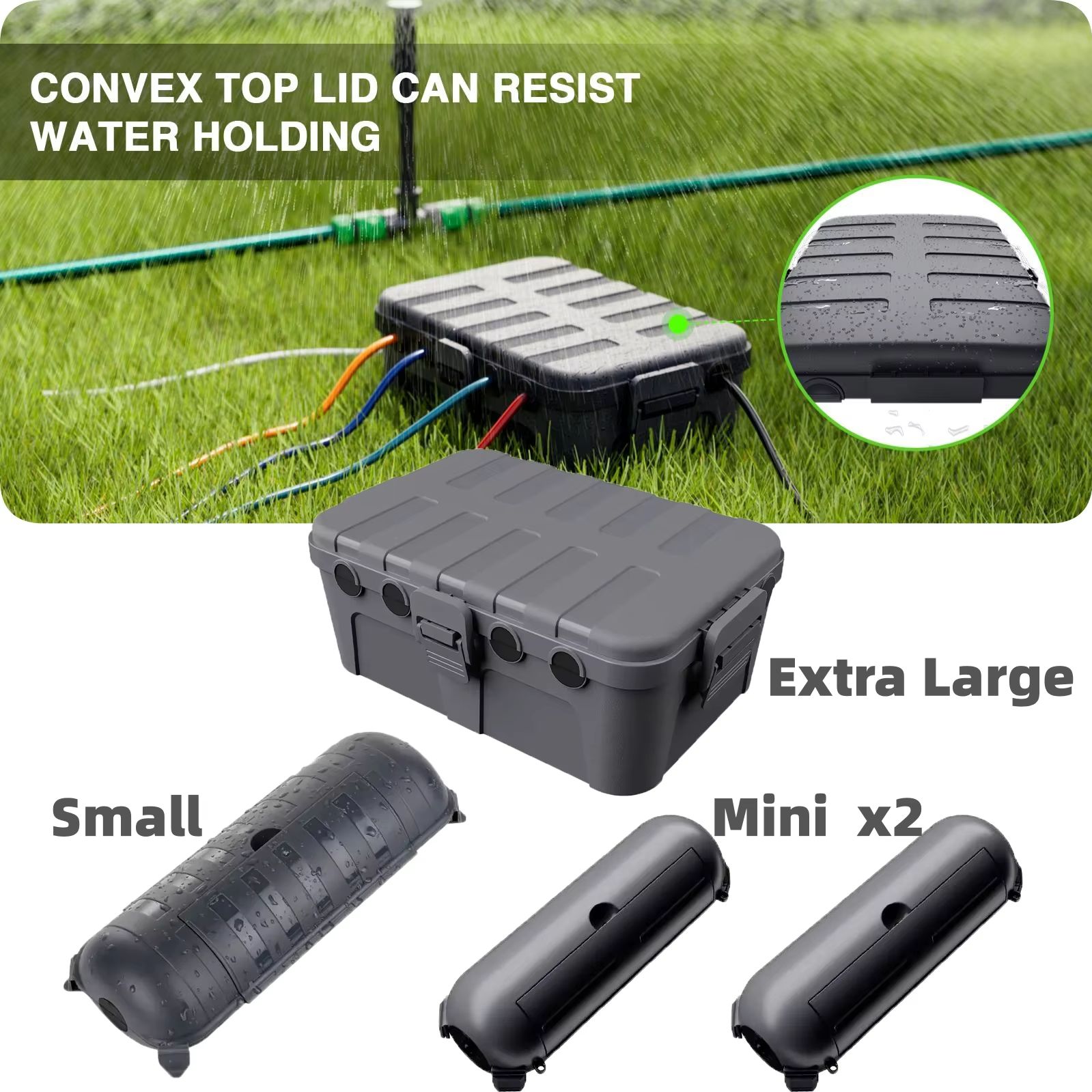 Large Weatherproof Outdoor Ele - Outdoor Power Point Cover recension och pris