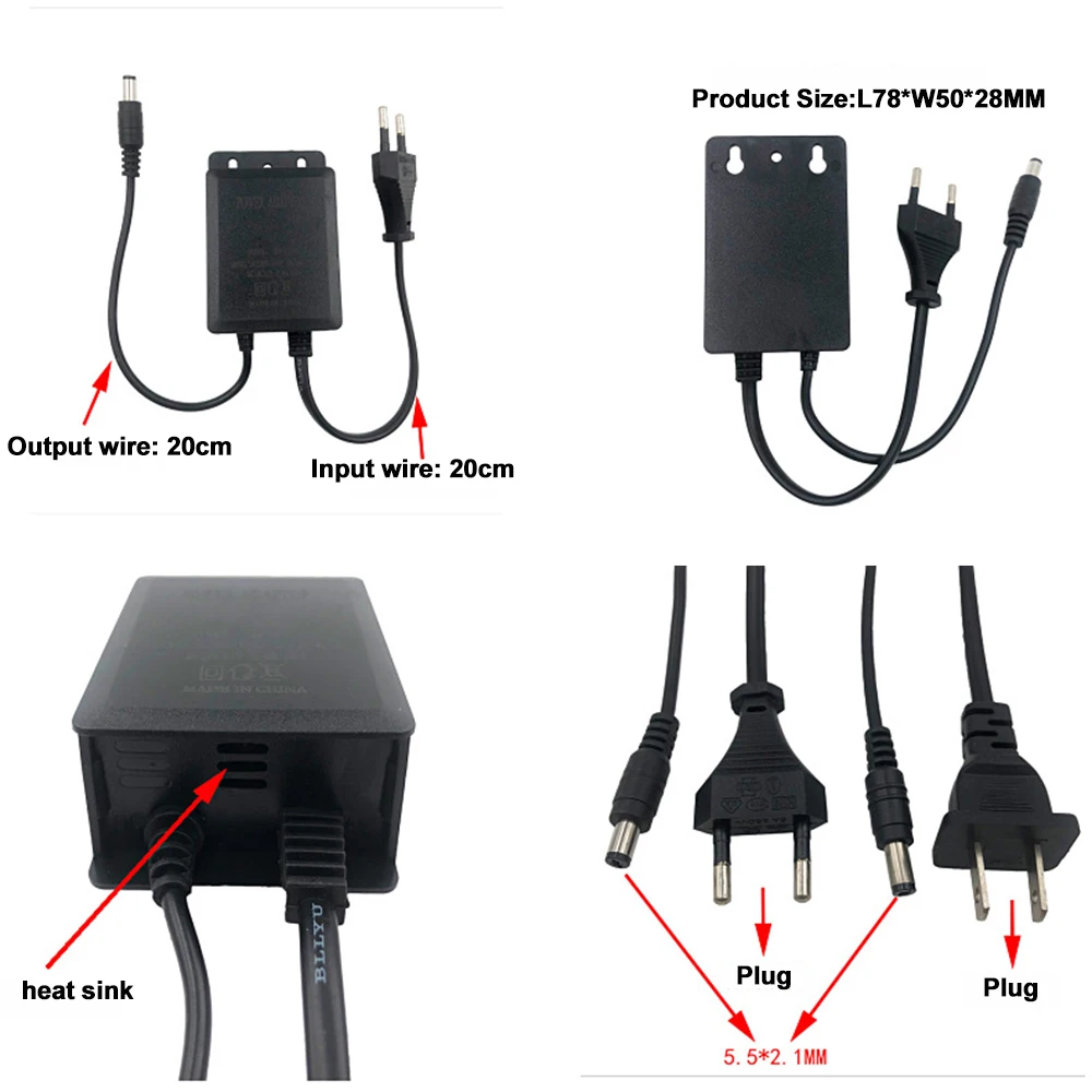 Outdoor AC 100-240V Input DC 1 - Outdoor Power Plug In recension och pris