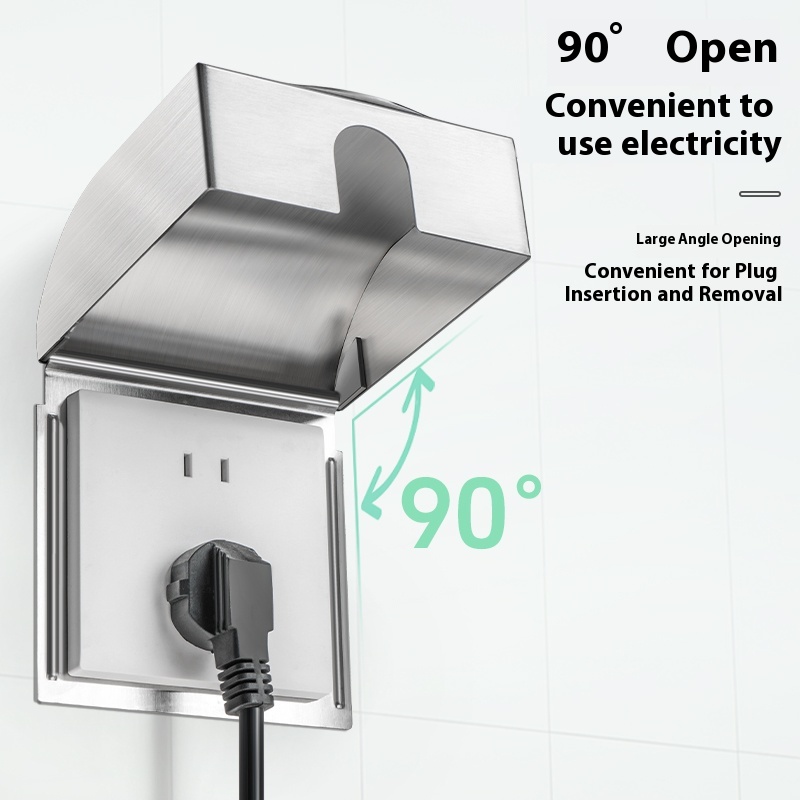 86 Socket Splashproof Box 304  - Outdoor Power Point Cover recension och pris