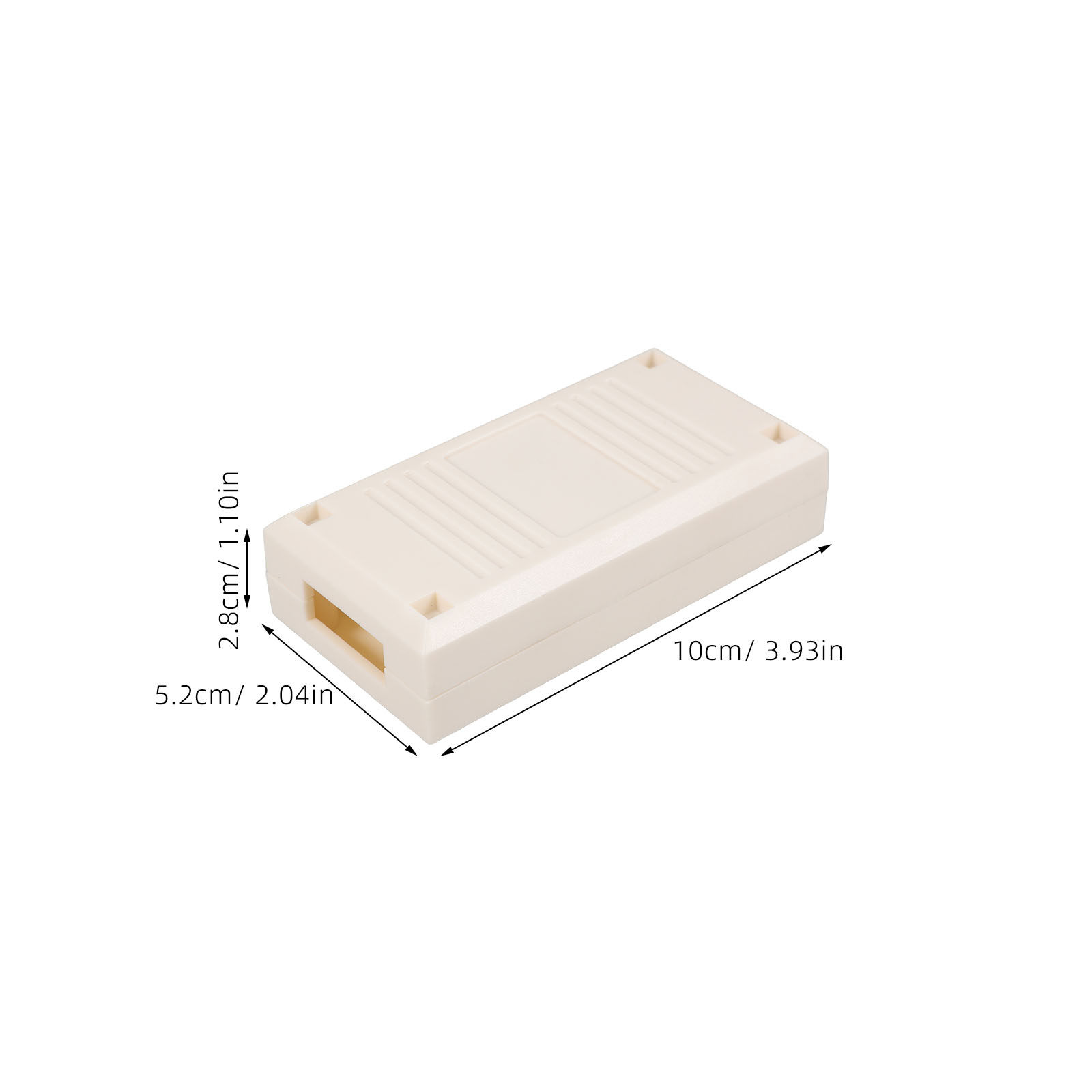 White Plastic Project Box Encl - Outdoor Power Distribution Board recension och pris