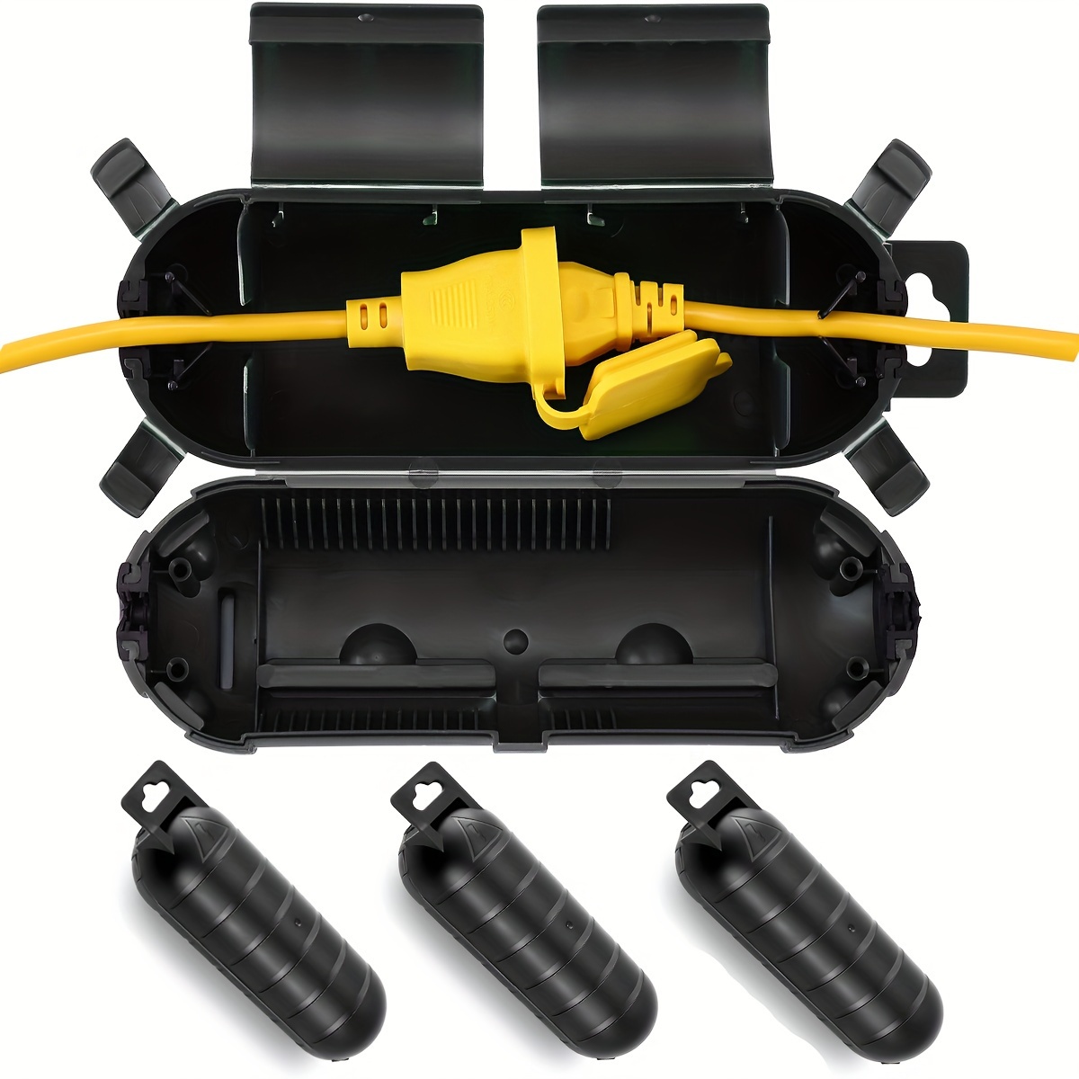 Extension Cord Plug Connection - Outdoor Power Point Cover recension och pris