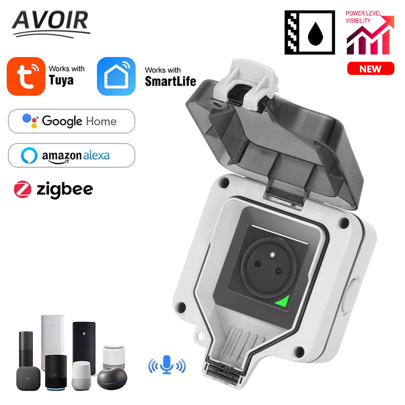 Avoir Zigbee Tuya IP66 Outdoor - Outdoor Power Outlet Wifi recension och pris