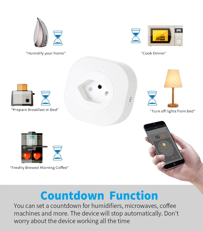 WiFi Smart Plug 16A Switzerlan - Outdoor Power Outlet Wifi recension och pris