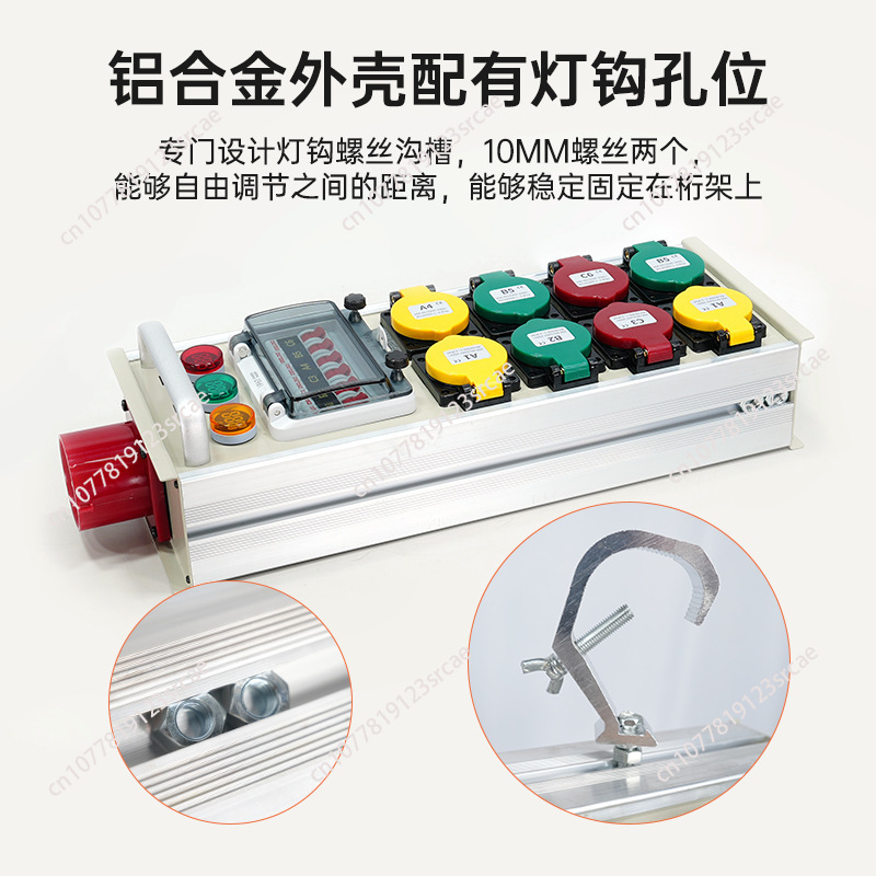 6‑Way Small Electrical Box 16A - Outdoor Power Distribution Box recension och pris
