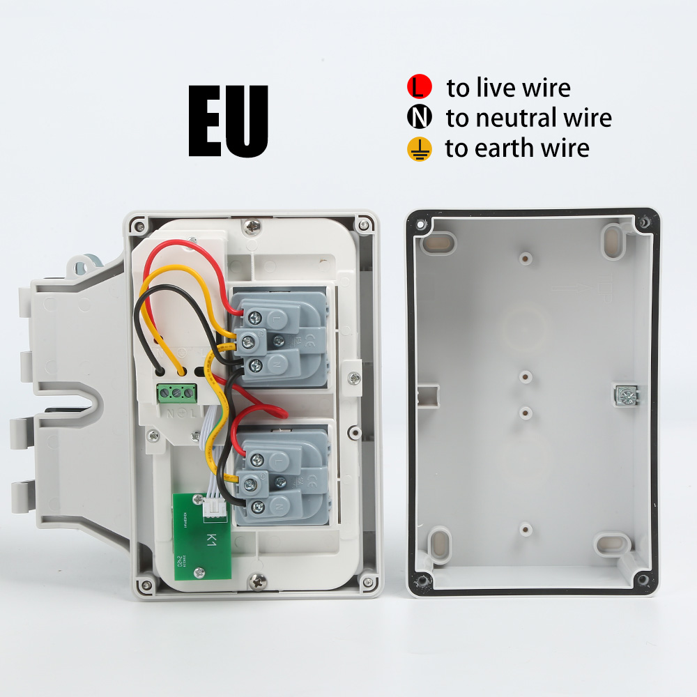 Smart Outdoor Socket IP66 Wate - Outdoor Power Outlet Wifi recension och pris