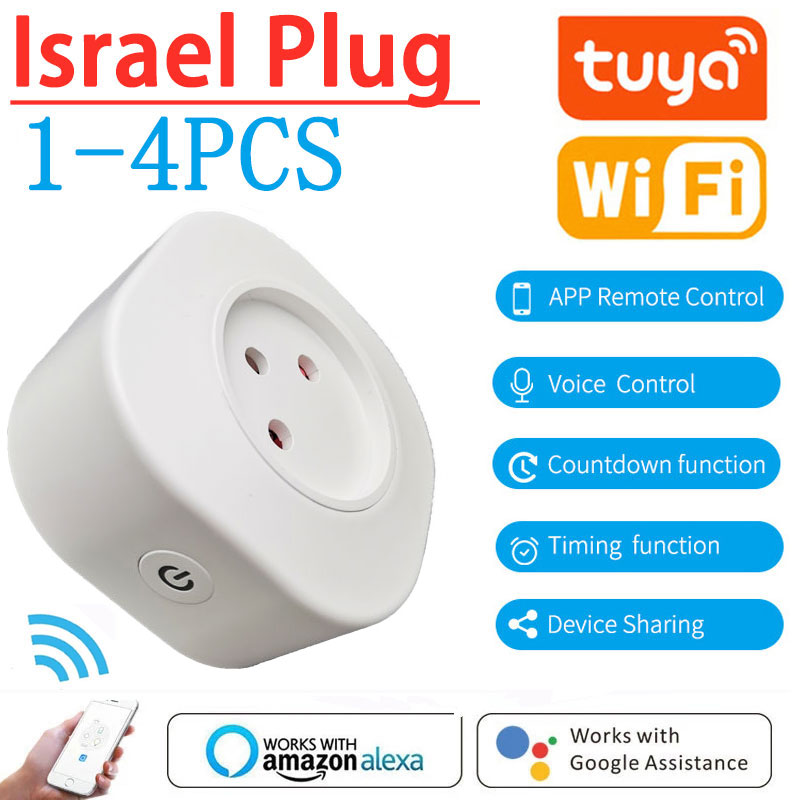 16A Israel Smart Wifi Power Pl - Outdoor Power Outlet Wifi recension och pris