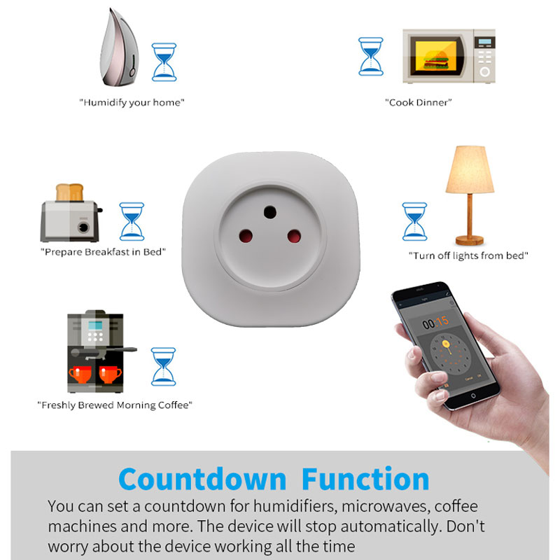 16A Israel Smart Wifi Power Pl - Outdoor Power Outlet Wifi recension och pris