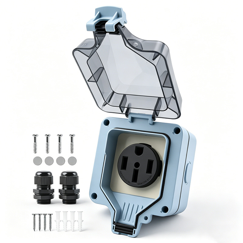 Outdoor Power Outlet Box Water - Outdoor Power Point Cover recension och pris