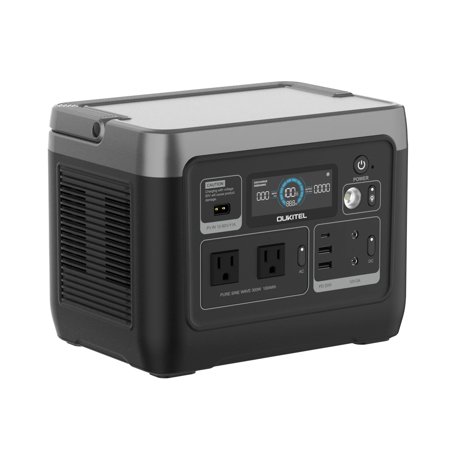 1004Wh 1KWh Portable Power Ban - Outdoor Power Bank With Ac Outlet recension och pris