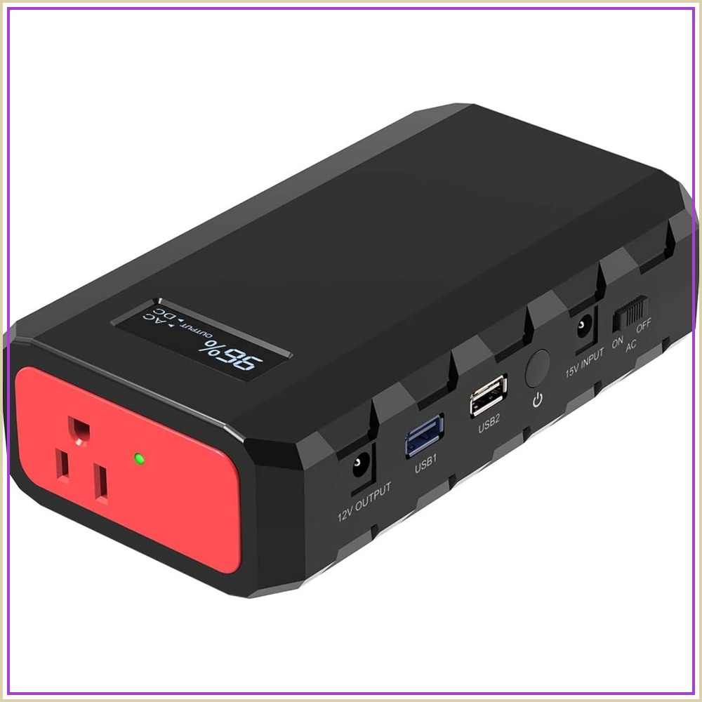 24000mAh Portable Power Bank w - Outdoor Power Bank With Ac Outlet recension och pris
