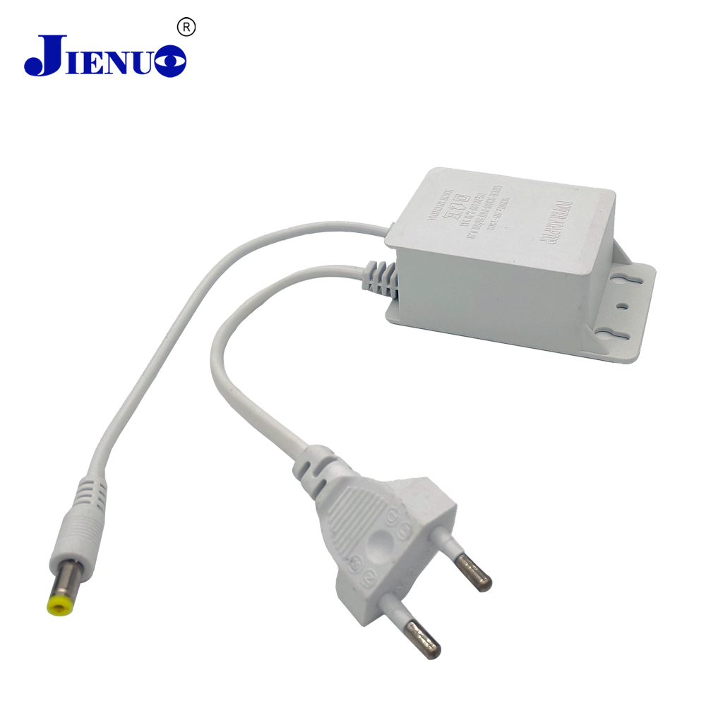 White AC 100-240V Input DC 12V - Outdoor Power Plug In recension och pris
