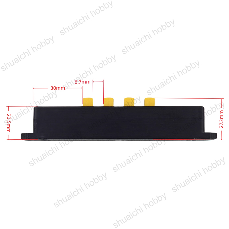 1PCS DC 0-150V 200A XT60 Power - Outdoor Power Distribution Board recension och pris