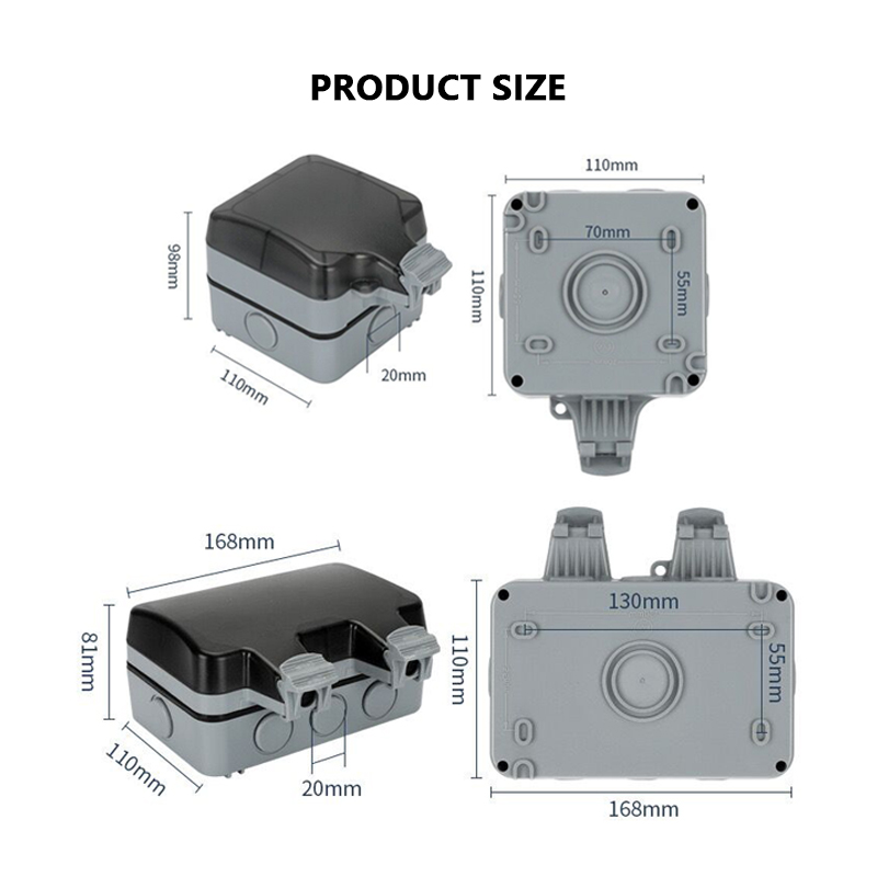 IP66 rainproof charging EU soc - Outdoor Power Outlet Wifi recension och pris